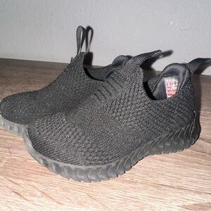 Kids Black Slip-On Skechers